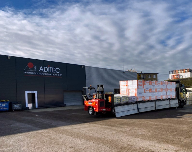 ADITEC, accentue son développement à l’Est et prend à bail un entrepôt à Sotteville-lès-Rouen 