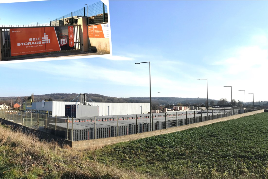 TITAN CONTAINER  installe un nouveau site de self stockage  Breuil Le Sec (60)